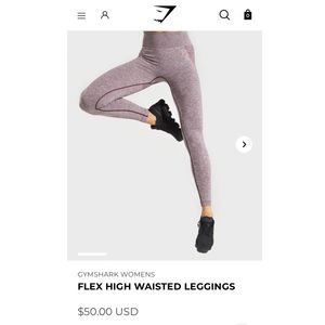 Gymshark Flex High Waisted Leggings Small